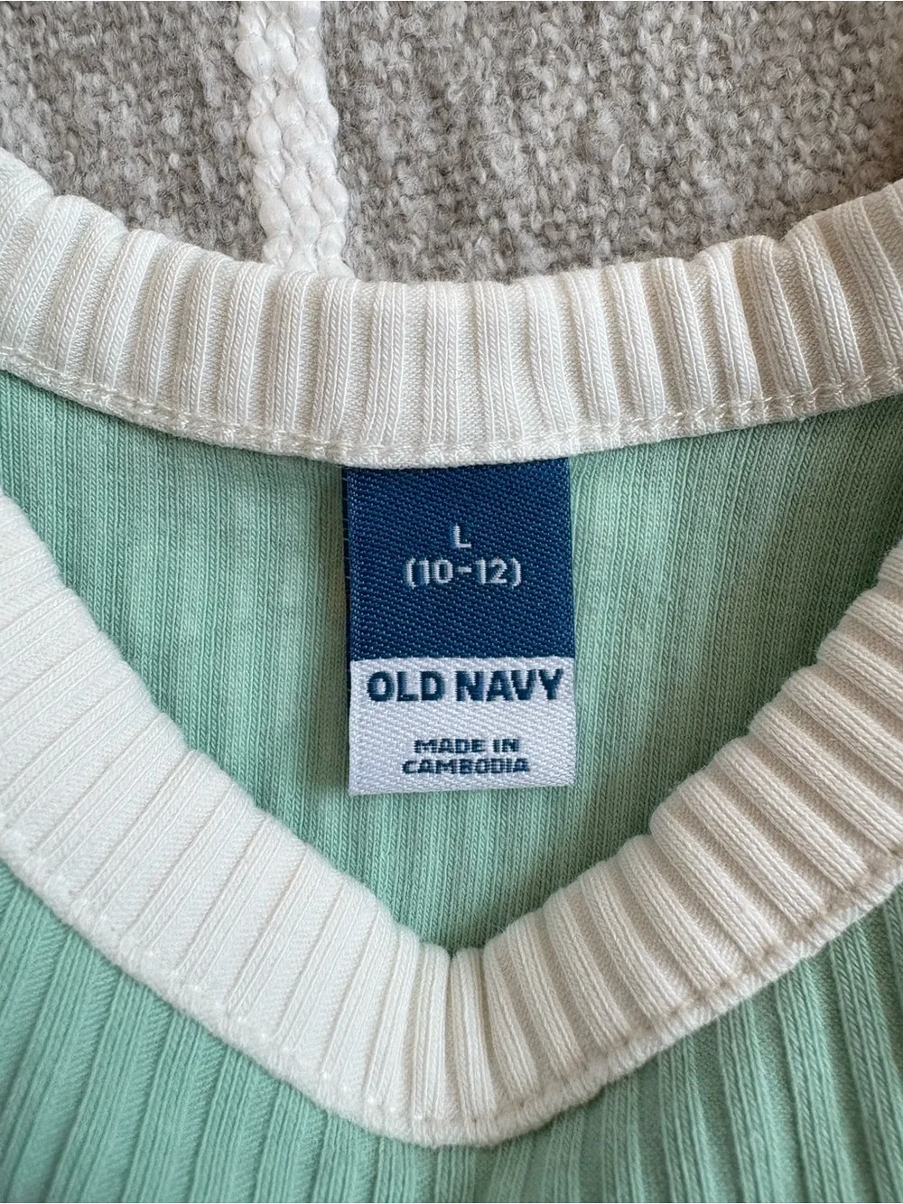 Old Navy Daisy Ribbed Tank Dress